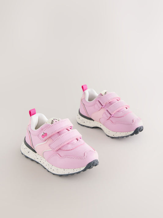 Pink Touch Fastening Trainers image 1
