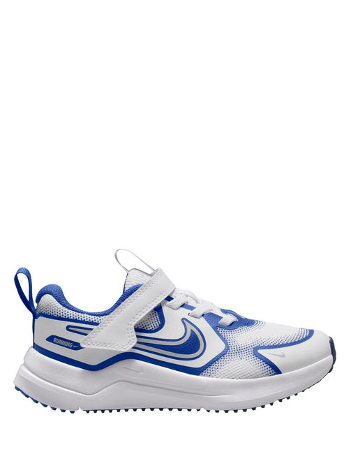Nike White/Blue Junior Cosmic Running Trainers image 1