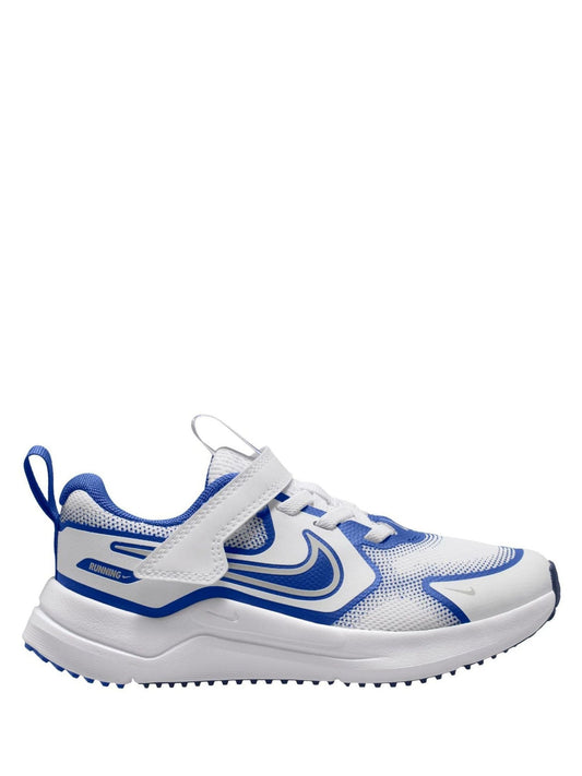 Nike White/Blue Junior Cosmic Running Trainers image 1
