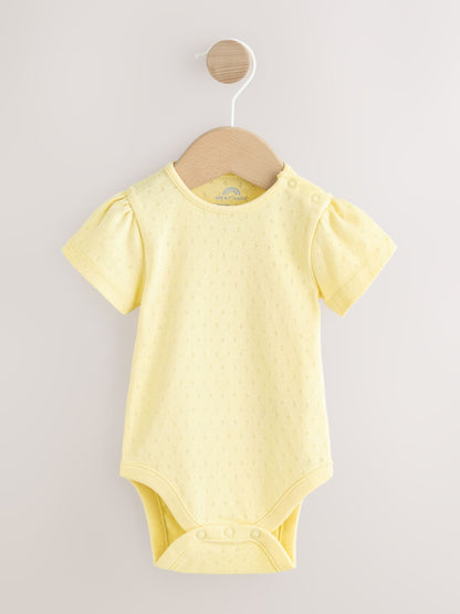 Denim Blue Daisy Dungaree and Bodysuit Baby 2 Piece Set (0mths-3yrs) image 3