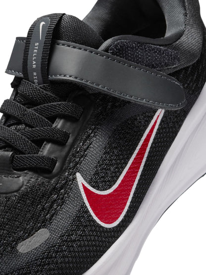 Nike Black/Red Junior Stellar Ride Trainers image 8