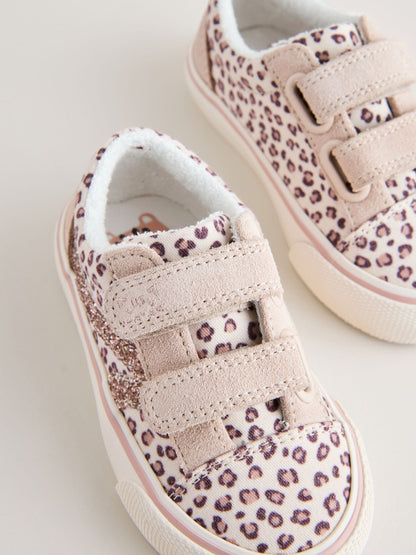 Animal Wide Fit (G) Touch Fastening Trainers image 4