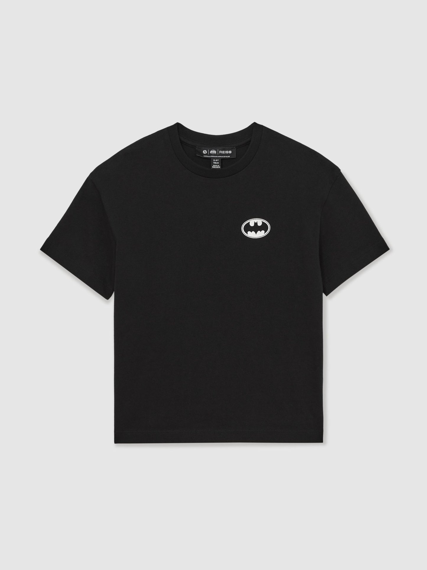 Dsiney Kidz - Reiss Black Langstrom 9-13 yrs Batman | Reiss Gotham City T-Shirt image 2