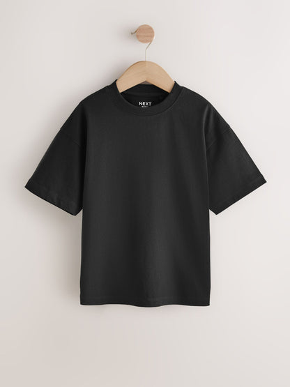 Dsiney Kidz - Black Relaxed Fit Short Sleeve T-Shirts 3 Pack (3-16yrs) image 2