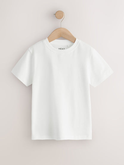 Dsiney Kidz - White Regular Fit Short Sleeve T-Shirts 3 Pack (3-16yrs) image 2