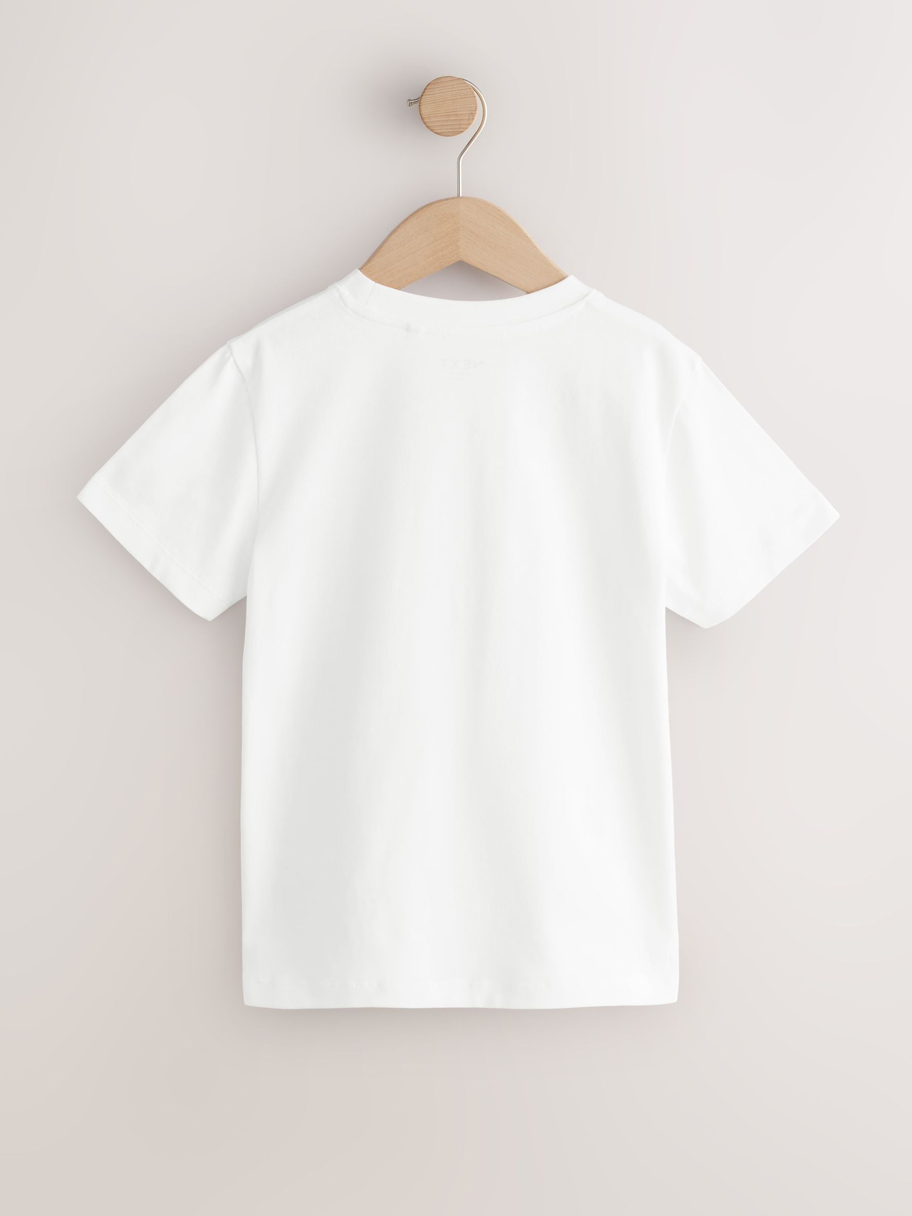 Dsiney Kidz - White Regular Fit Short Sleeve T-Shirts 3 Pack (3-16yrs) image 3