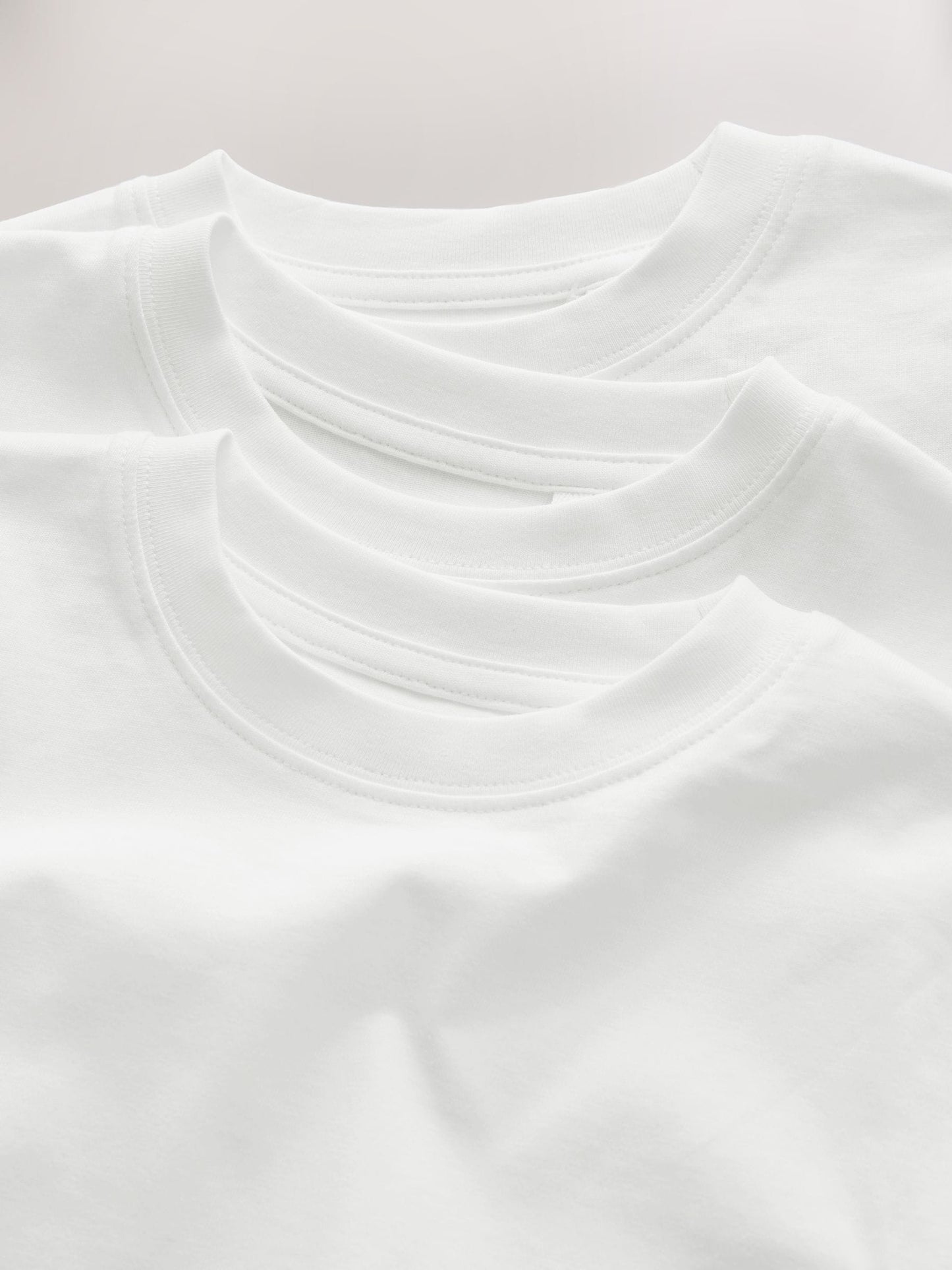 Dsiney Kidz - White Regular Fit Short Sleeve T-Shirts 3 Pack (3-16yrs) image 4