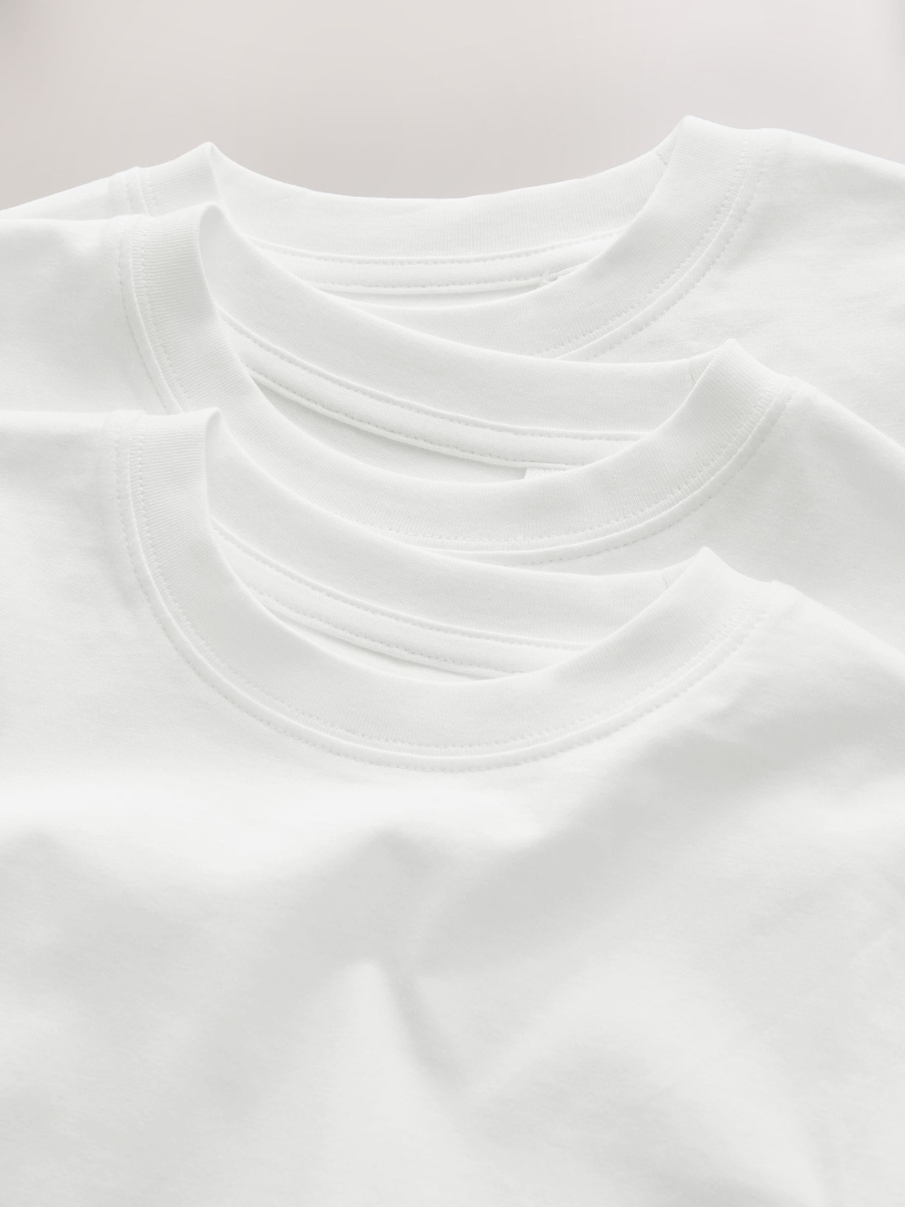 Dsiney Kidz - White Regular Fit Short Sleeve T-Shirts 3 Pack (3-16yrs) image 4