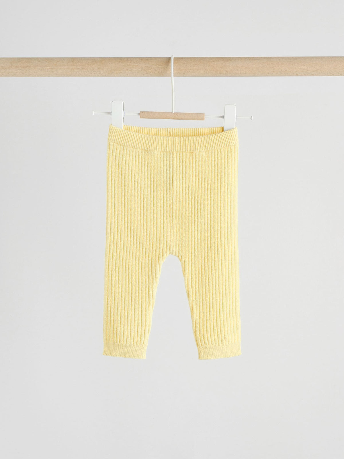 Yellow Baby Knitted Jumper and Leggings Set 2 Piece (0mths-3yrs) image 3