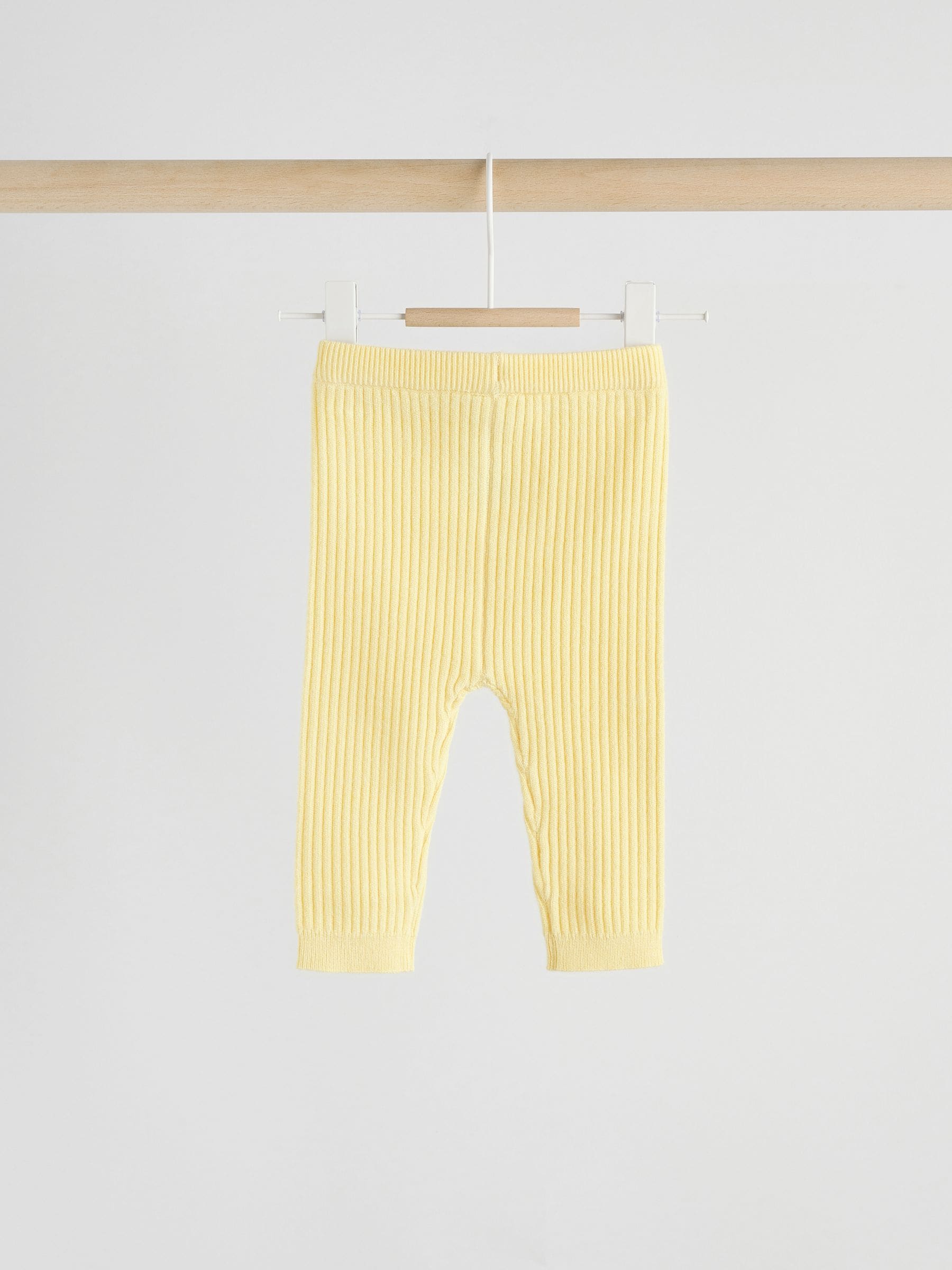 Yellow Baby Knitted Jumper and Leggings Set 2 Piece (0mths-3yrs) image 6