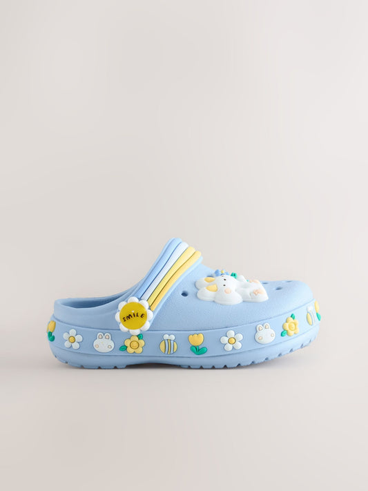 Blue Standard Fit (F) Character Clogs image 2