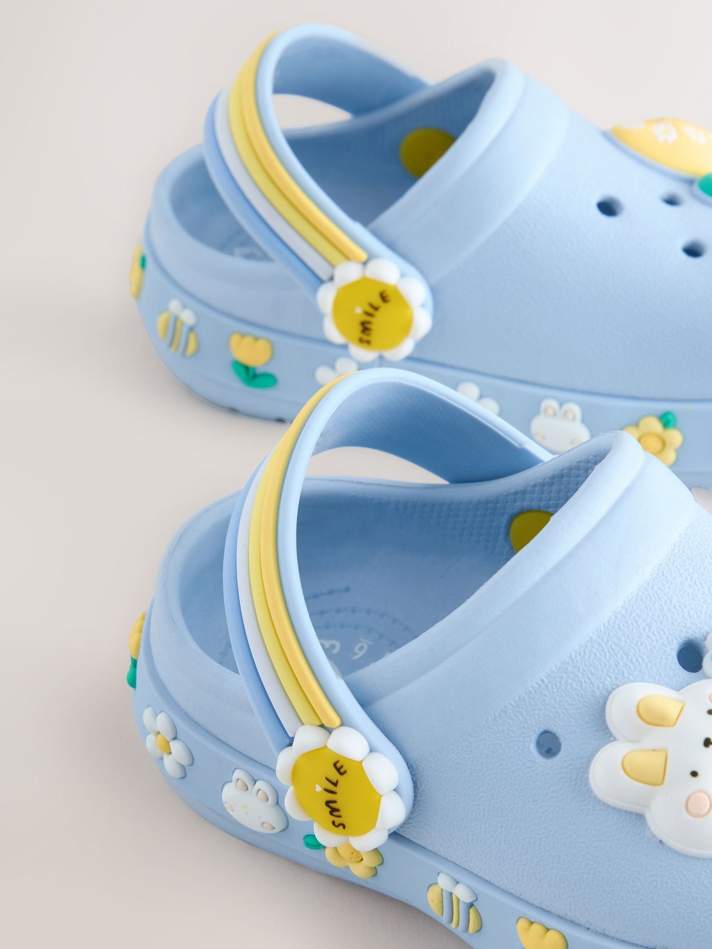 Blue Standard Fit (F) Character Clogs image 4