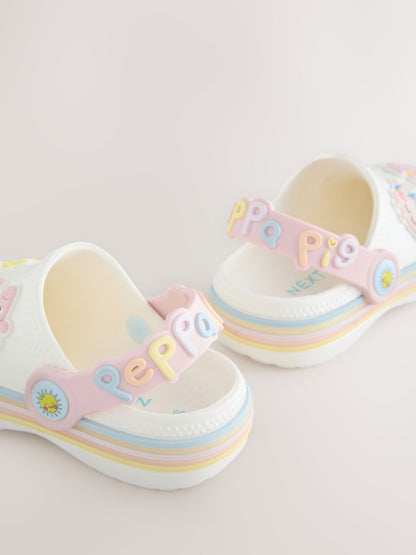 Cream Peppa Pig Character Clogs image 3