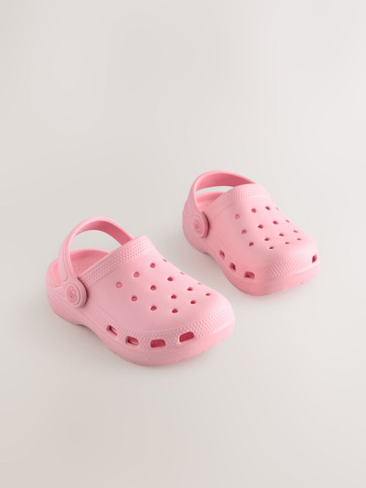 Pink Standard Fit (F) Comfort Clogs image 1
