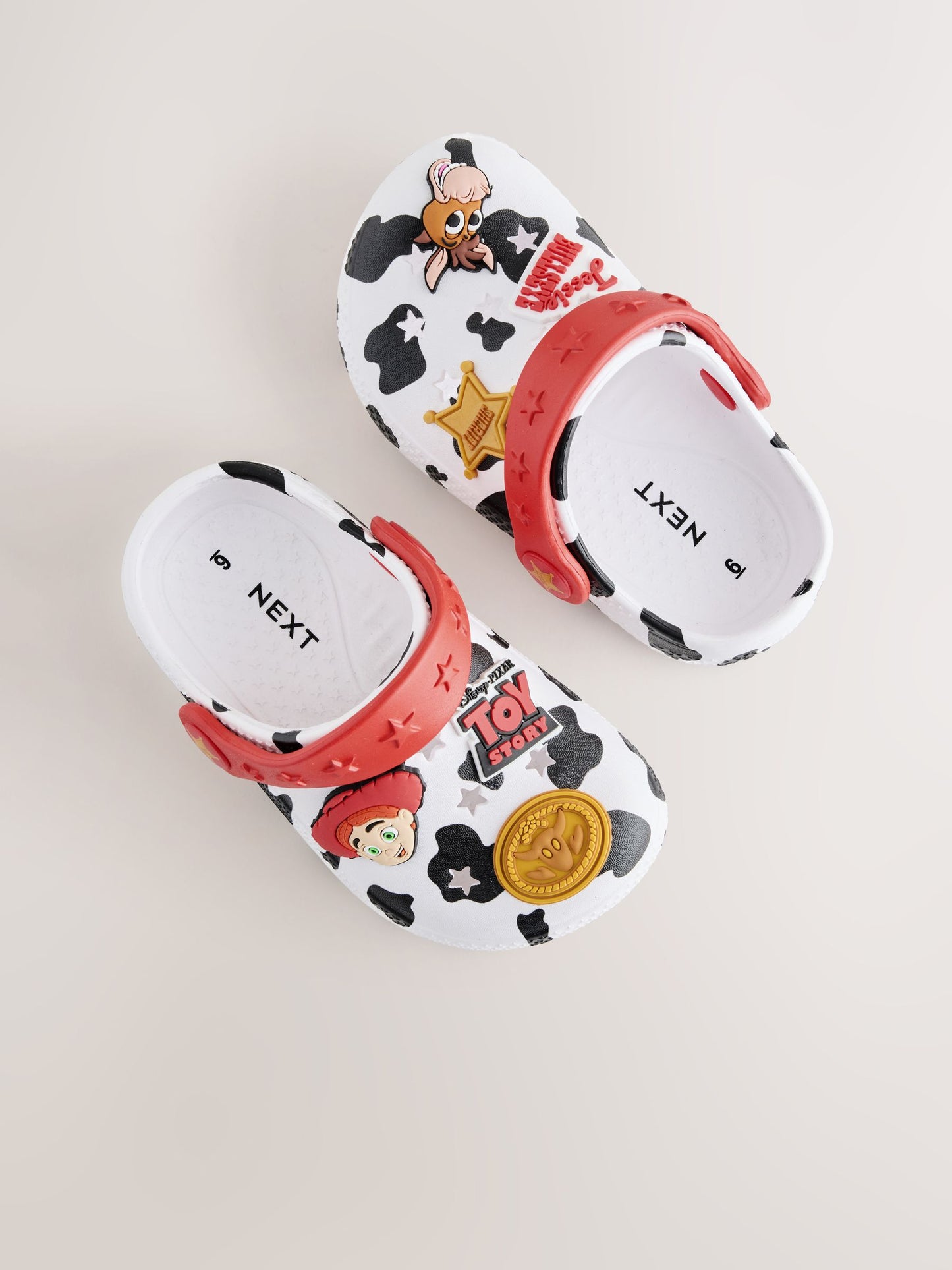White Toy Story Clogs image 6