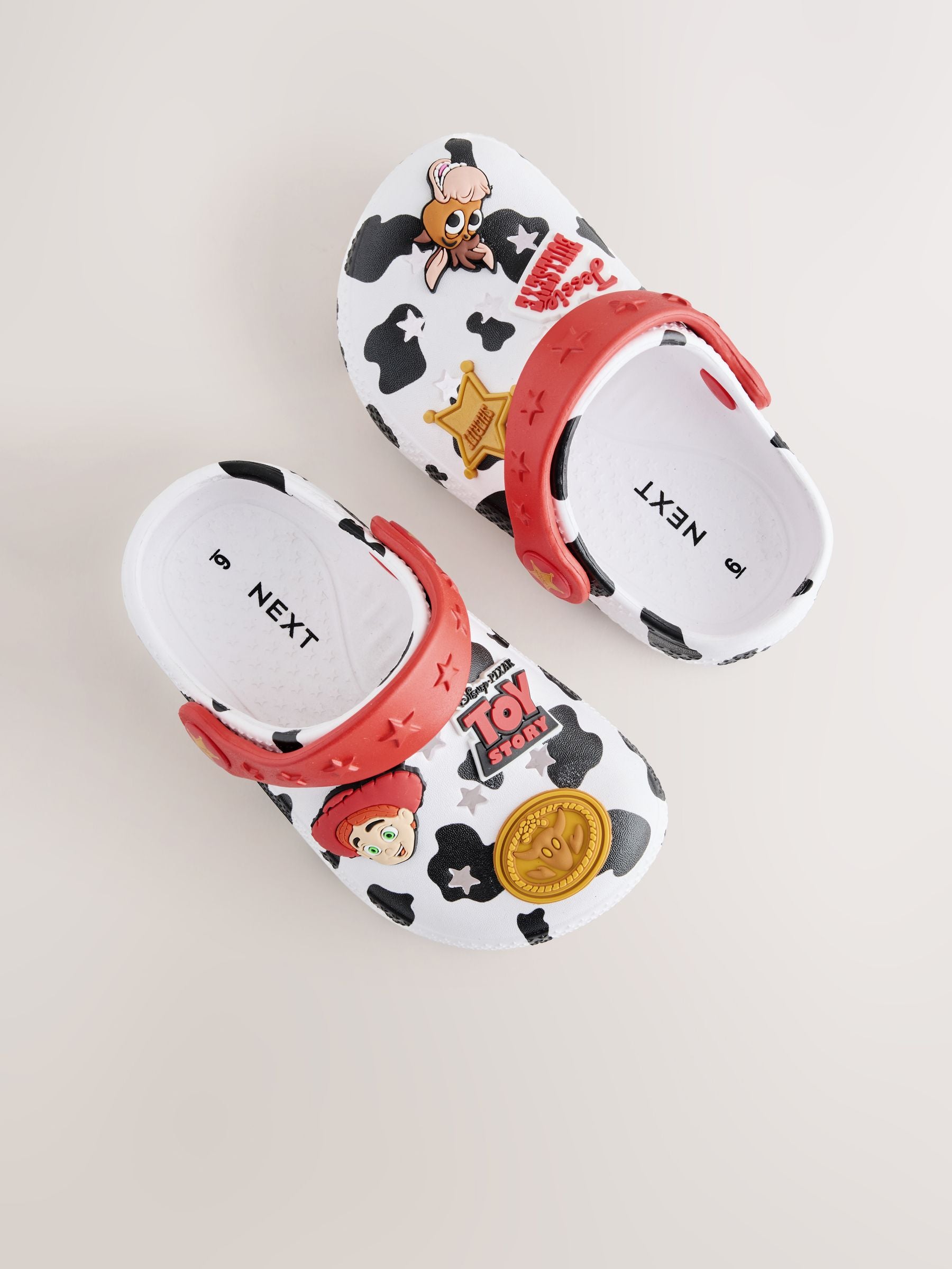 White Toy Story Clogs image 6