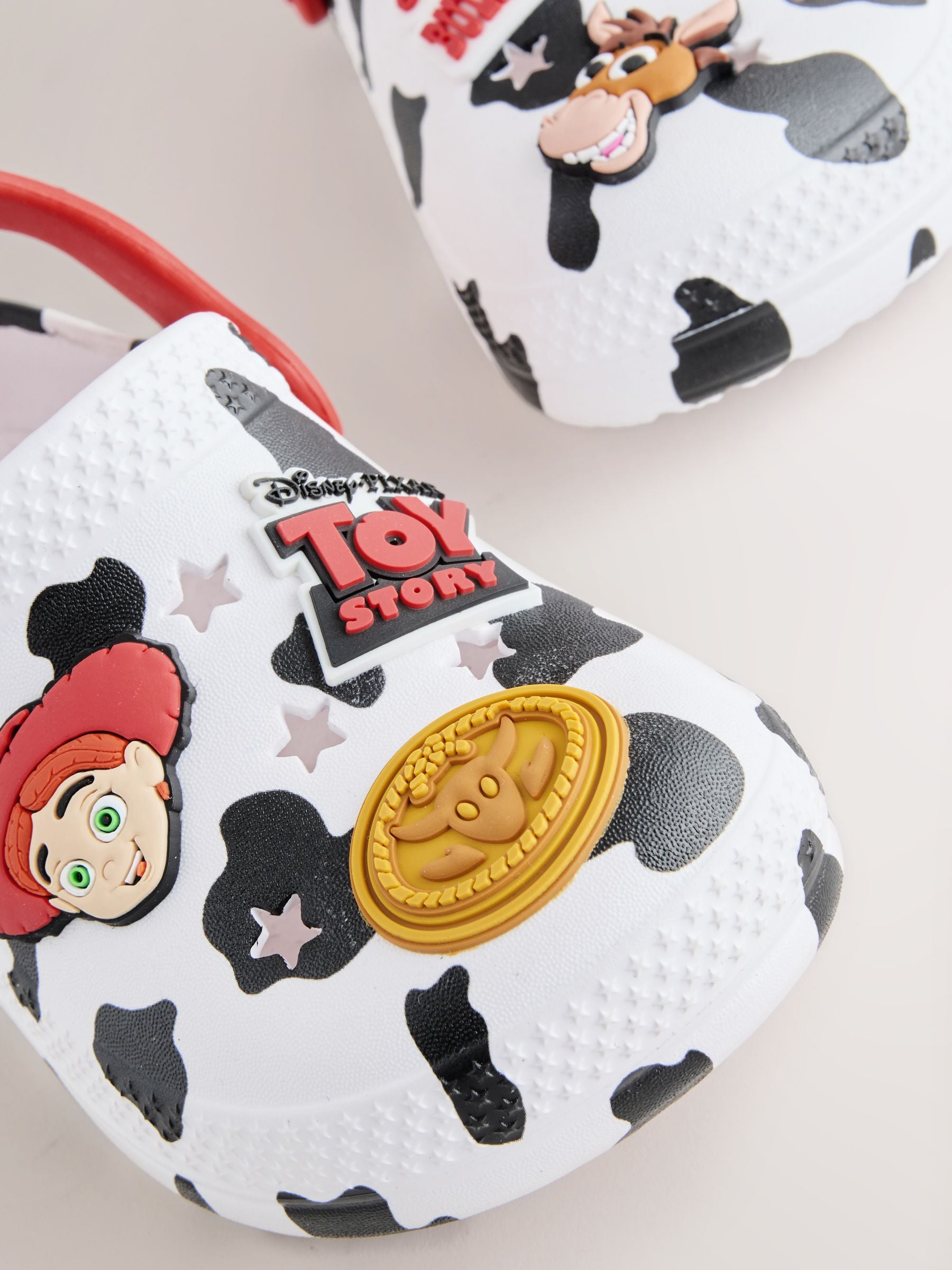White Toy Story Clogs image 8