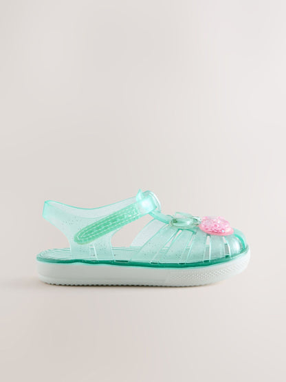 Green Jelly Sandals image 3