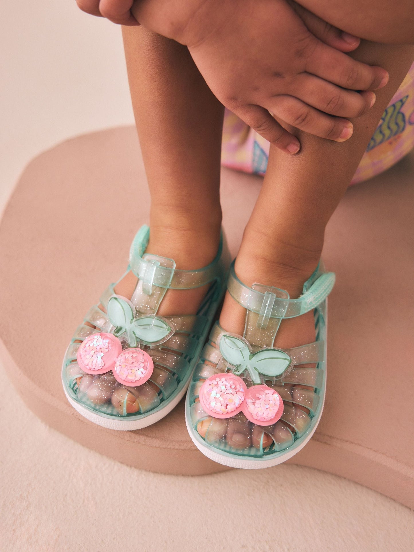 Green Jelly Sandals image 1