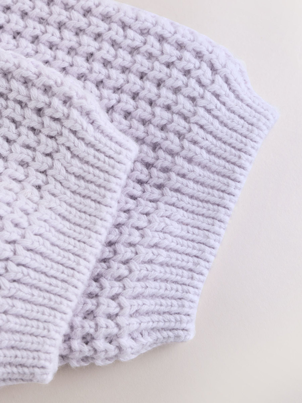 Dsiney Kidz - Lilac Purple Frill Collar Knitted Baby Cardigan (0mths-2yrs) image 4