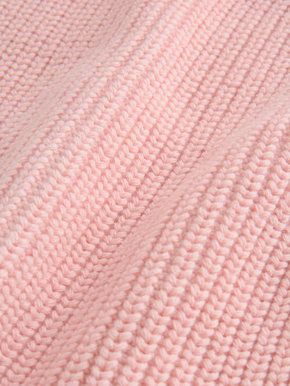 Dsiney Kidz - Pink Scallop Hem Knitted Baby Cardigan (0mths-2yrs) image 7