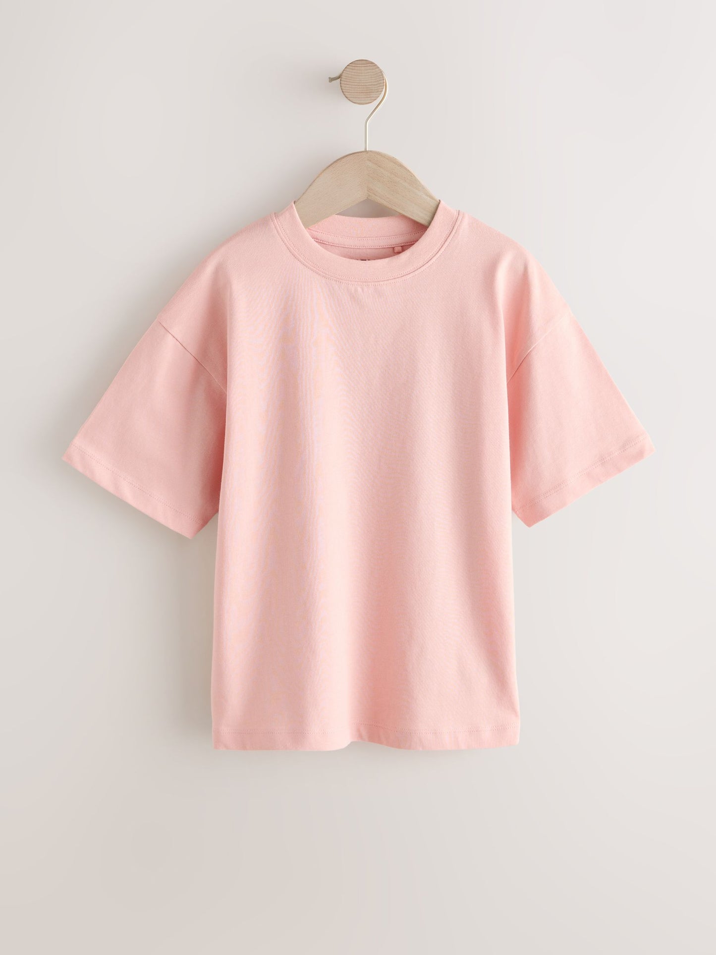 Dsiney Kidz - Peach Pink Relaxed Fit Short Sleeve T-Shirt (3-16yrs) image 1
