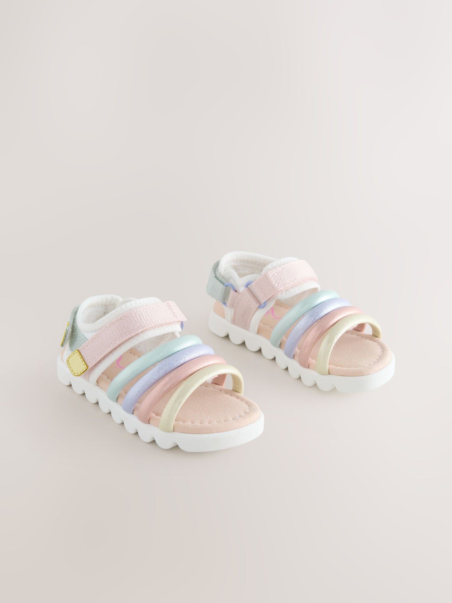 Multi Pastel Trekker Sandals image 4