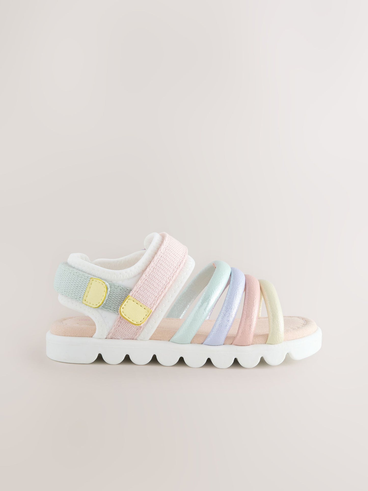 Multi Pastel Trekker Sandals image 5