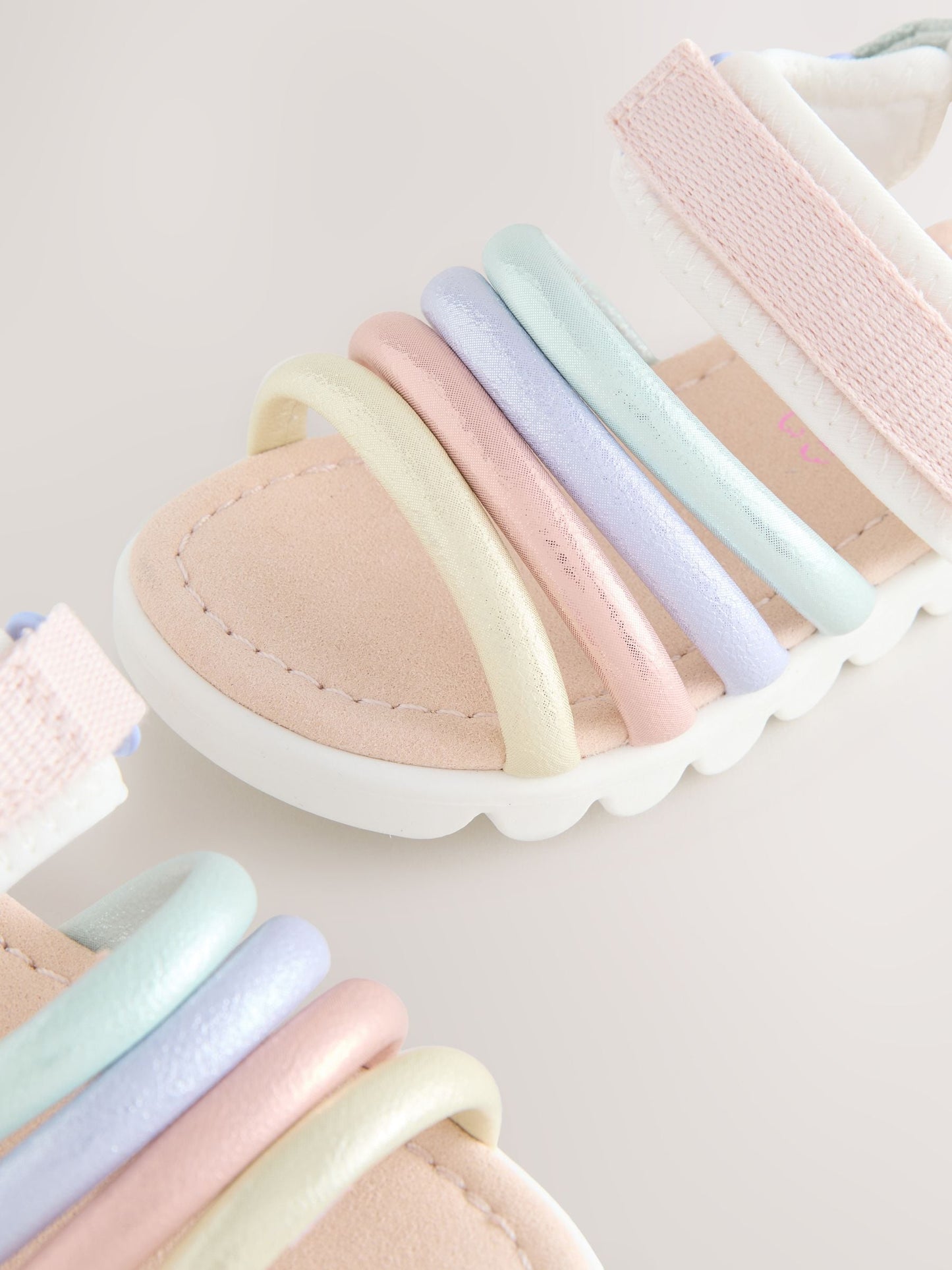 Multi Pastel Trekker Sandals image 6