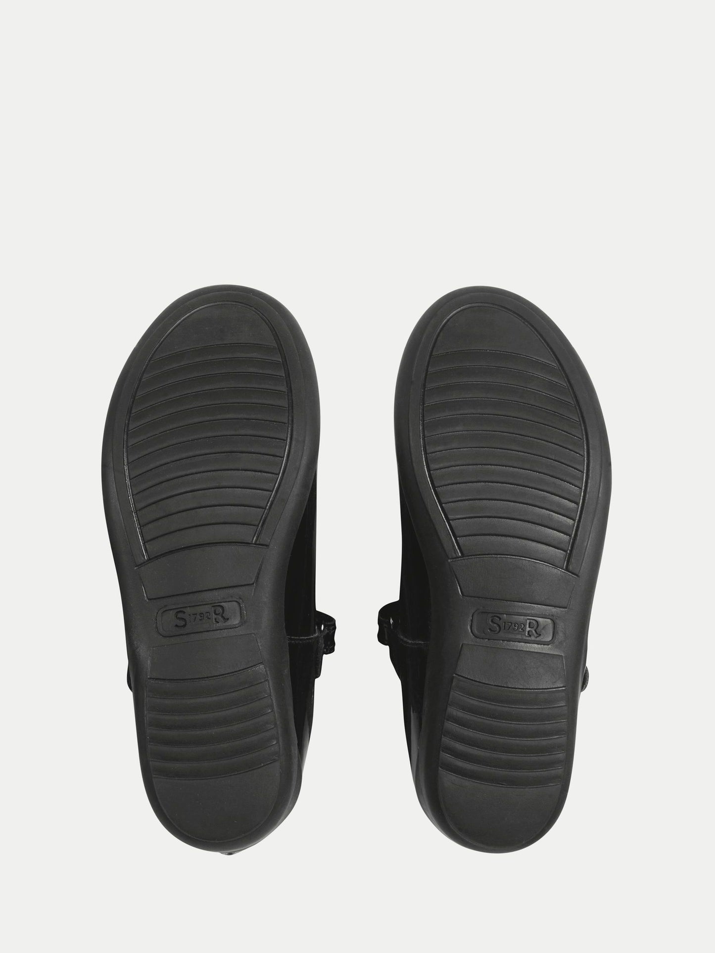 Start Rite Black Patent Dual Fit Study Mary Jane Rip Tape Shoes image 5