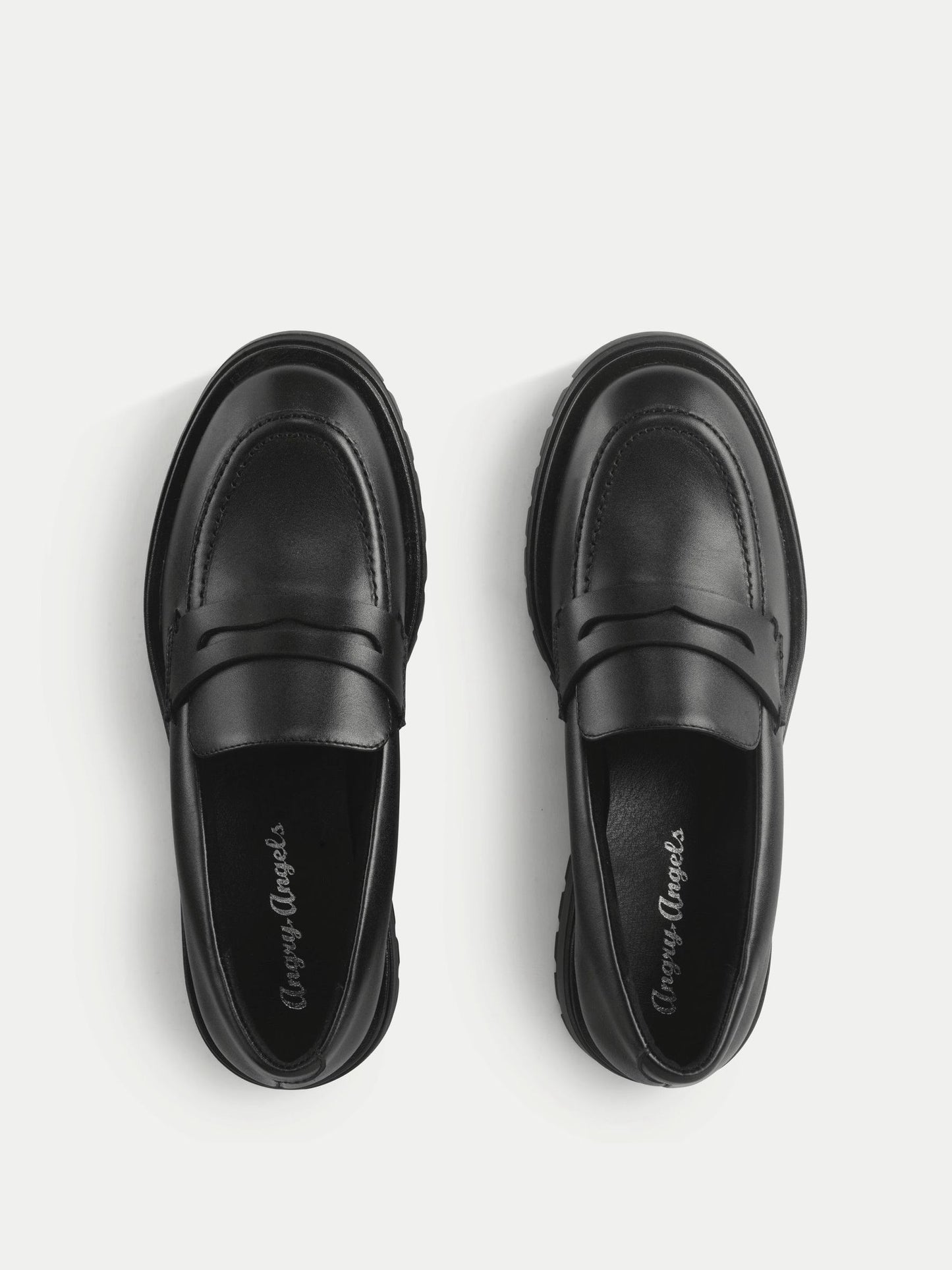 Start Rite Black Leather Paris Slip On Loafer Style Angry Angels Shoes image 4