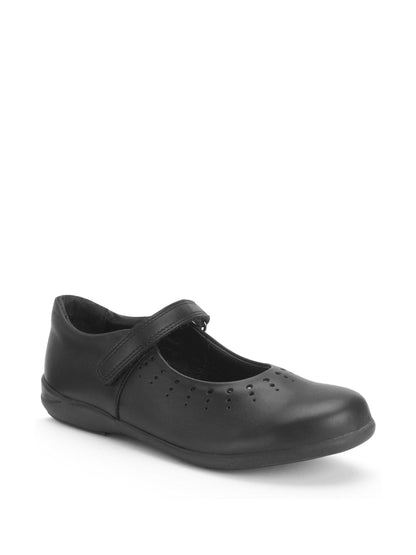 Start Rite Black Dual Fit Study Mary Jane Rip Tape Shoes image 3