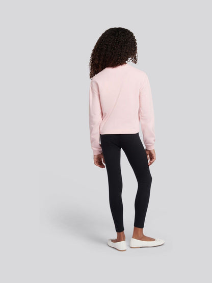 Dsiney Kidz - U.S. Polo Assn Pink Graphic Boxy Sweat & Leggings Set image 2