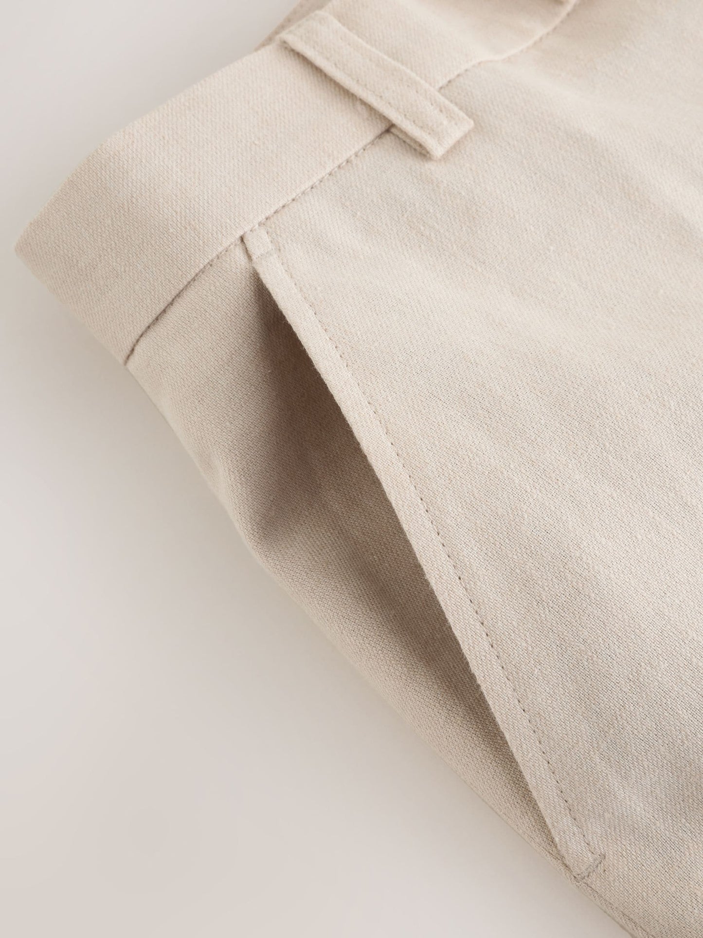 Dsiney Kidz - Neutral Beige Linen Blend Suit Trousers (3-16yrs) image 10