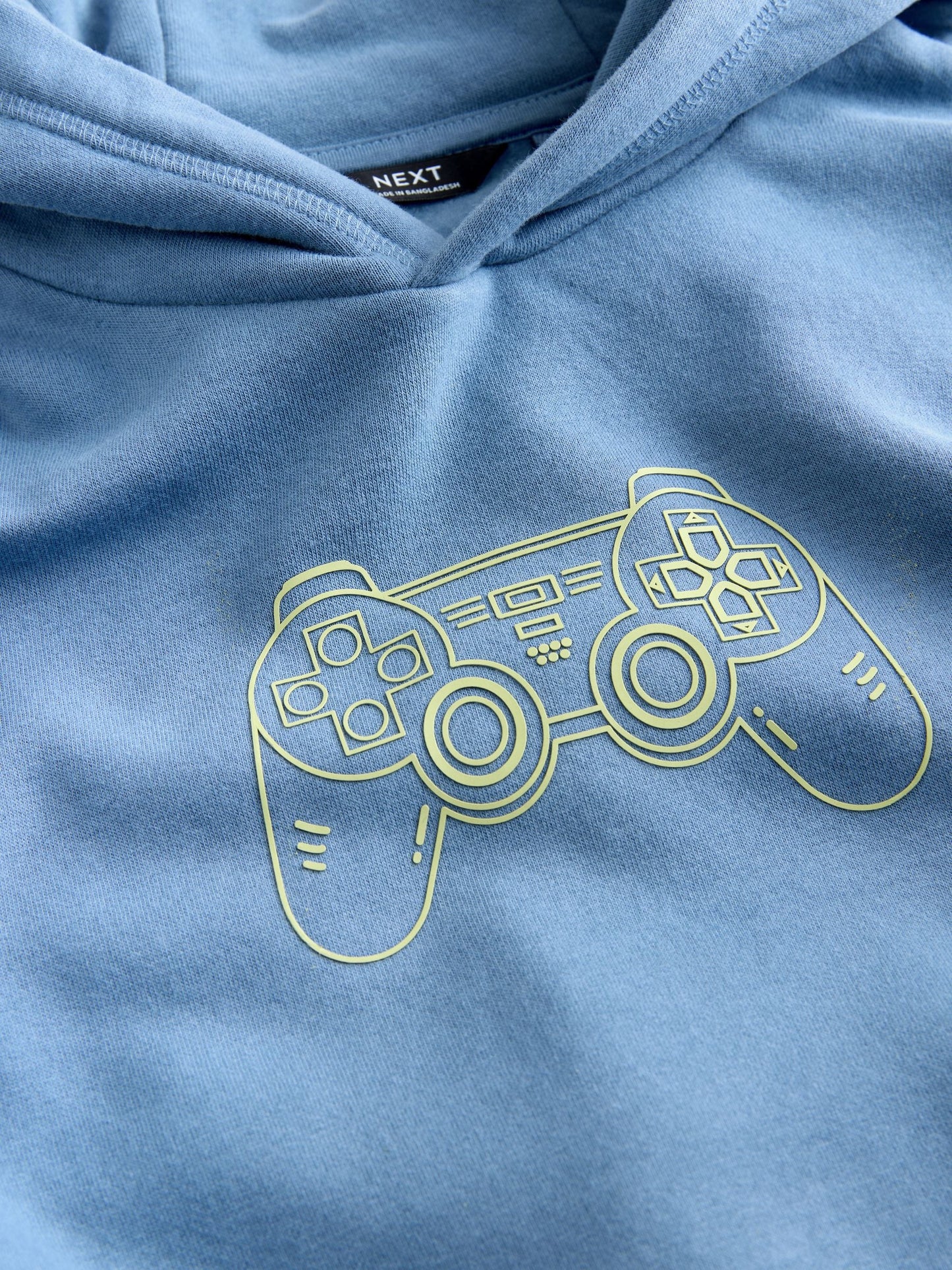 Blue Controller Older Boys Graphic Print Hoodie (3-16yrs)