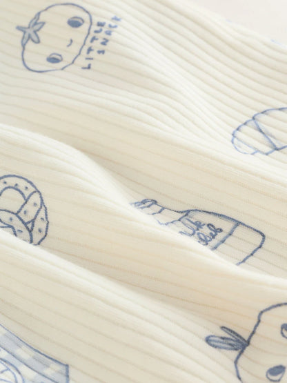 Blue Milk Club Two Way Zip Baby Sleepsuits 3 Pack