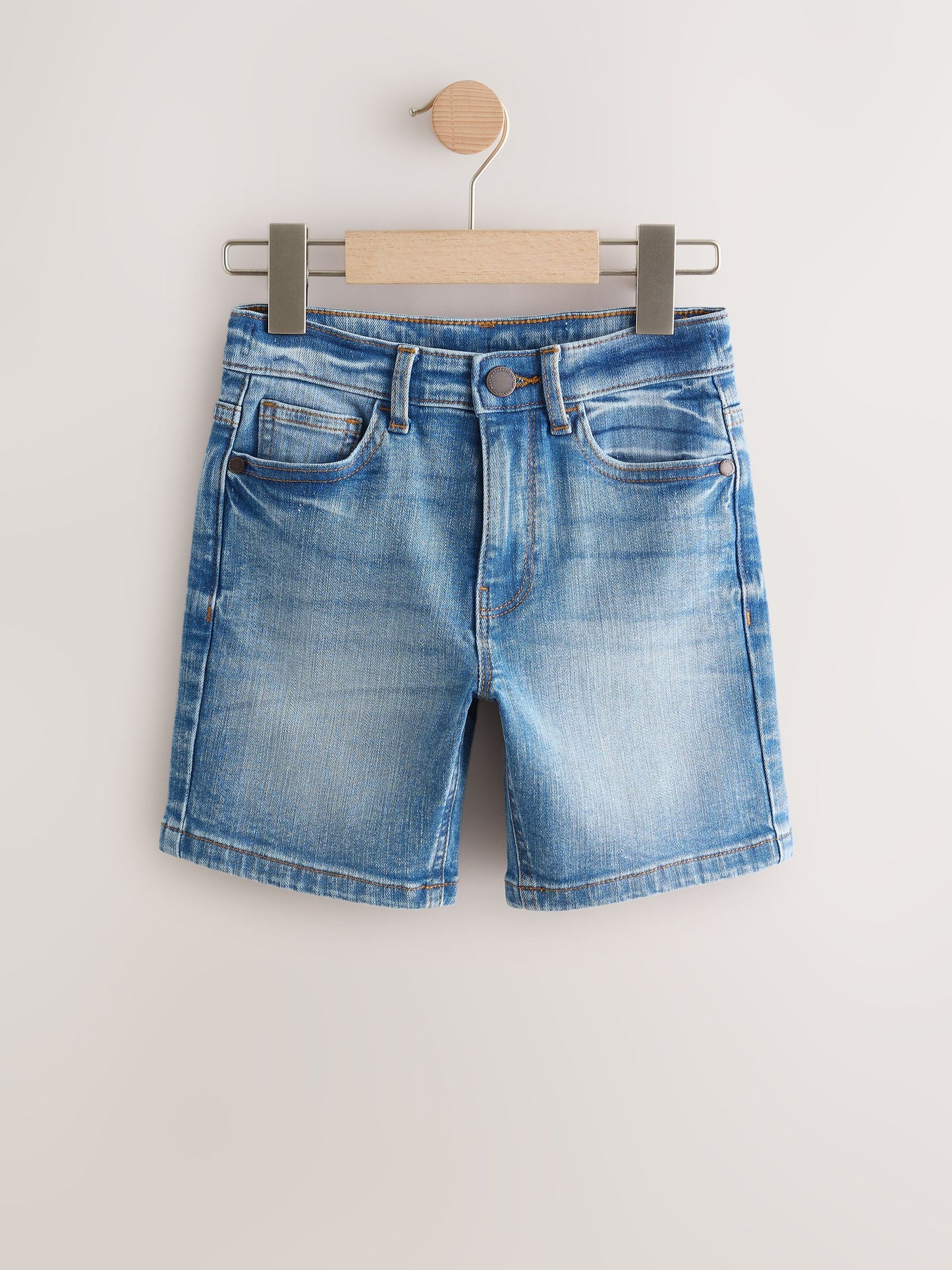 Dsiney Kidz - Mid Blue Single Denim Shorts (3-16yrs) image 5