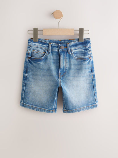 Dsiney Kidz - Mid Blue Single Denim Shorts (3-16yrs) image 5