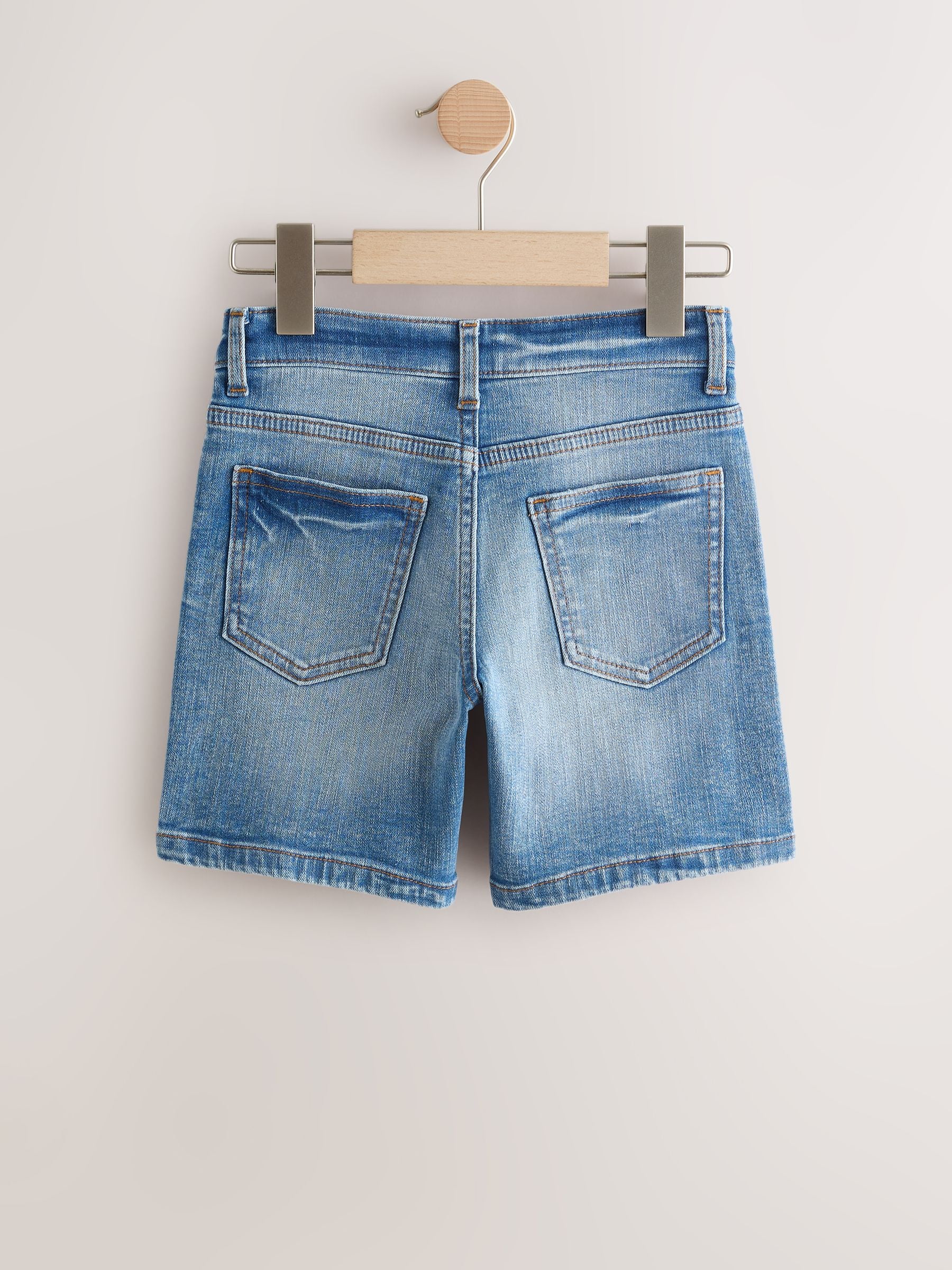 Dsiney Kidz - Mid Blue Single Denim Shorts (3-16yrs) image 6