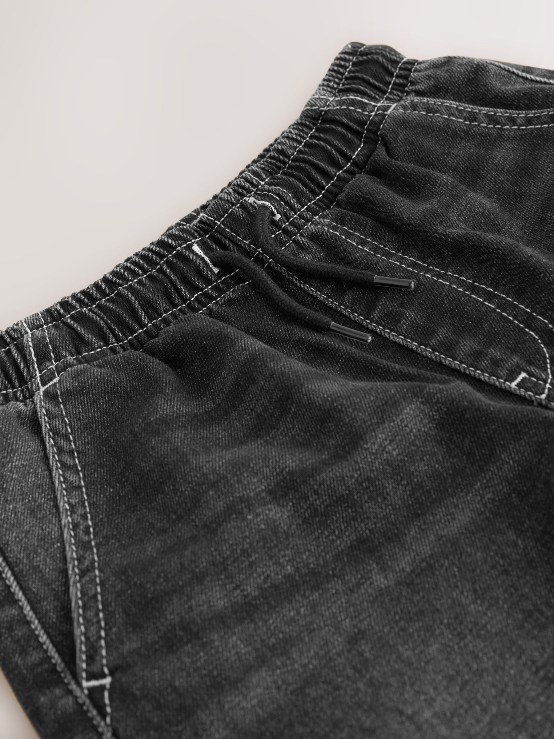 Dsiney Kidz - Black Carpenter Denim Shorts (3-16yrs) image 8