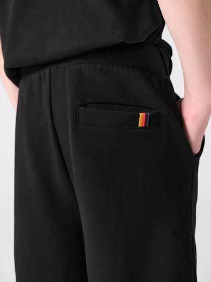 Dsiney Kidz - Paul Smith Junior Black Graphic T-Shirt and Shorts Set image 8