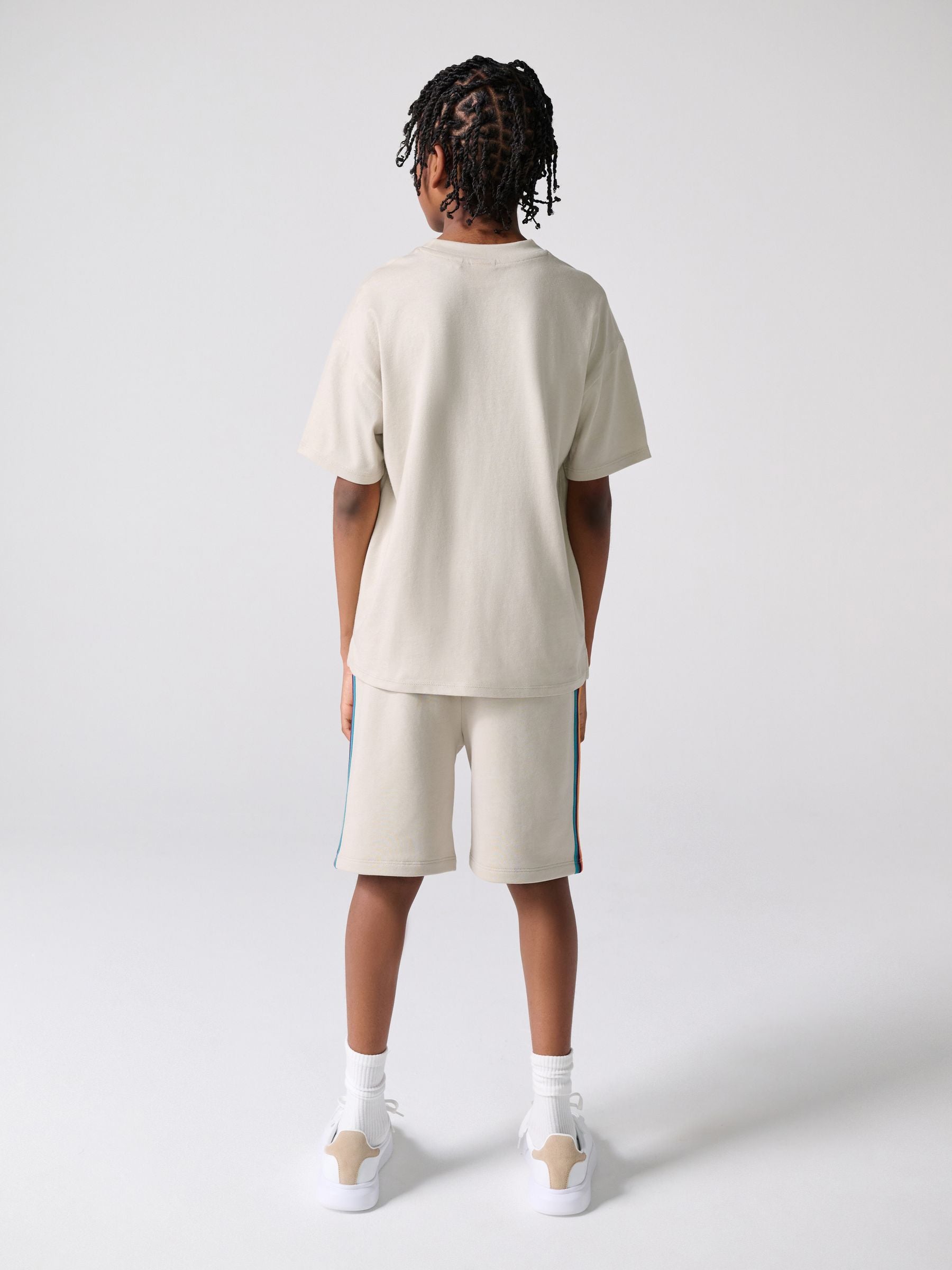 Dsiney Kidz - Paul Smith Junior Stone T-Shirt and Shorts Set image 5