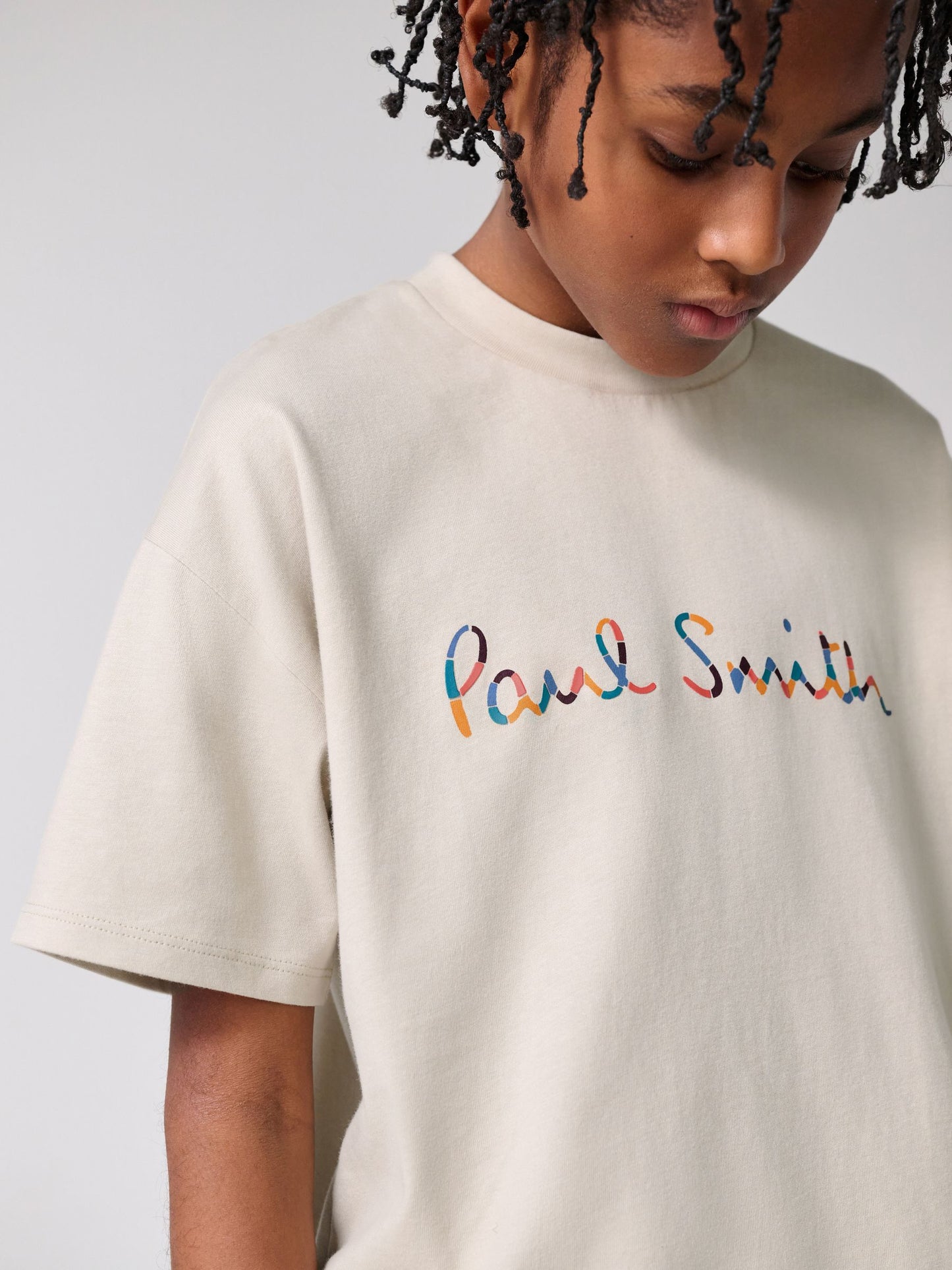 Dsiney Kidz - Paul Smith Junior Stone T-Shirt and Shorts Set image 7