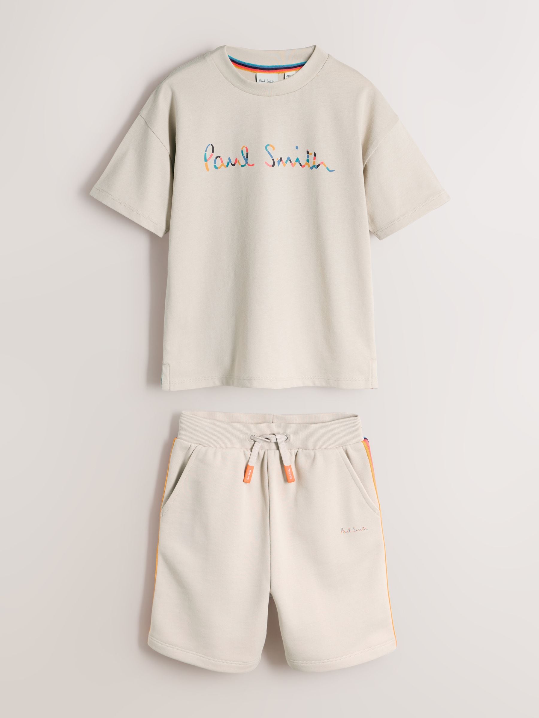 Dsiney Kidz - Paul Smith Junior Stone T-Shirt and Shorts Set image 9