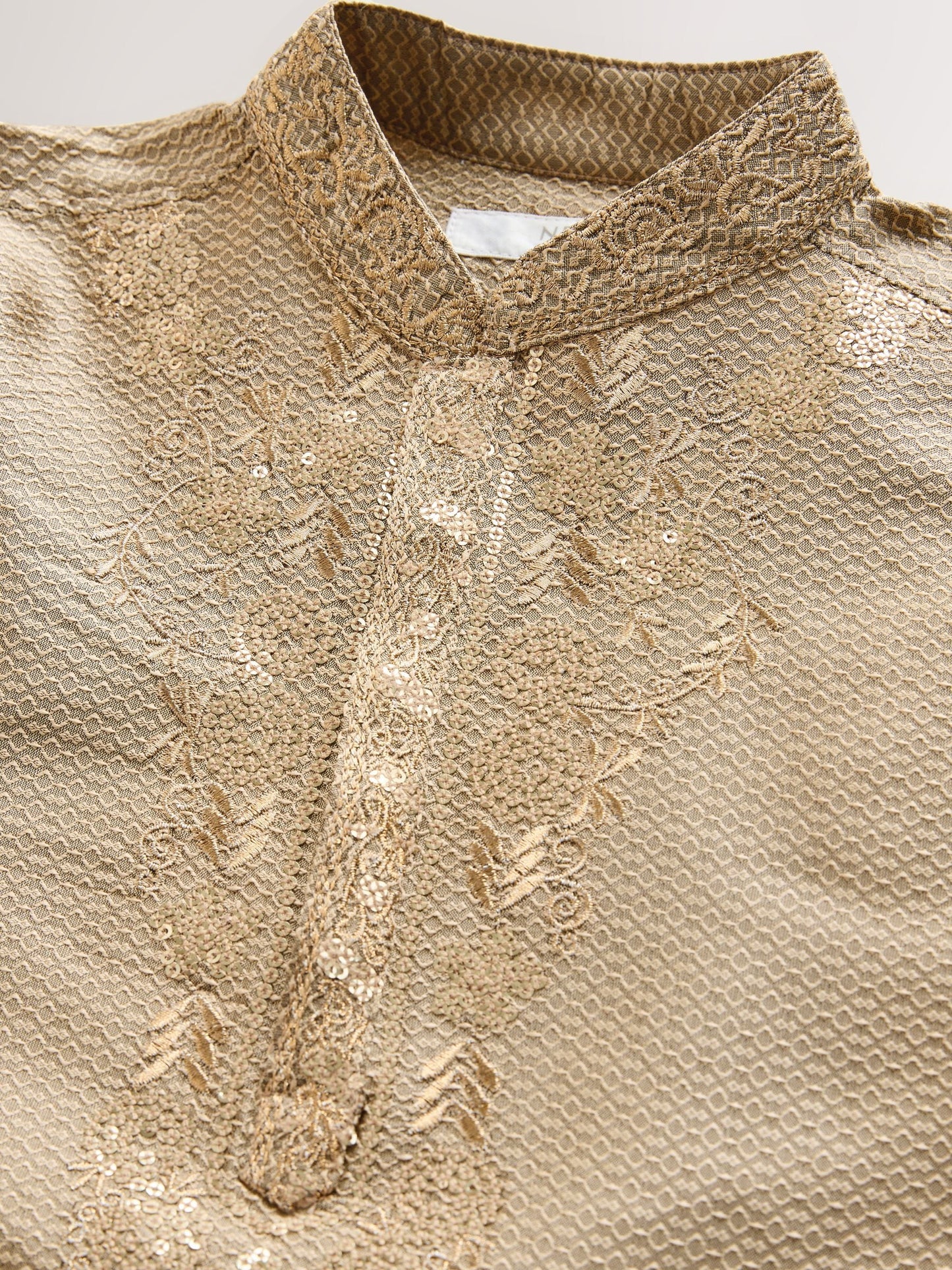 Dsiney Kidz - Gold Kurta Shirt (3mths-16yrs) (3mths-16yrs) image 7