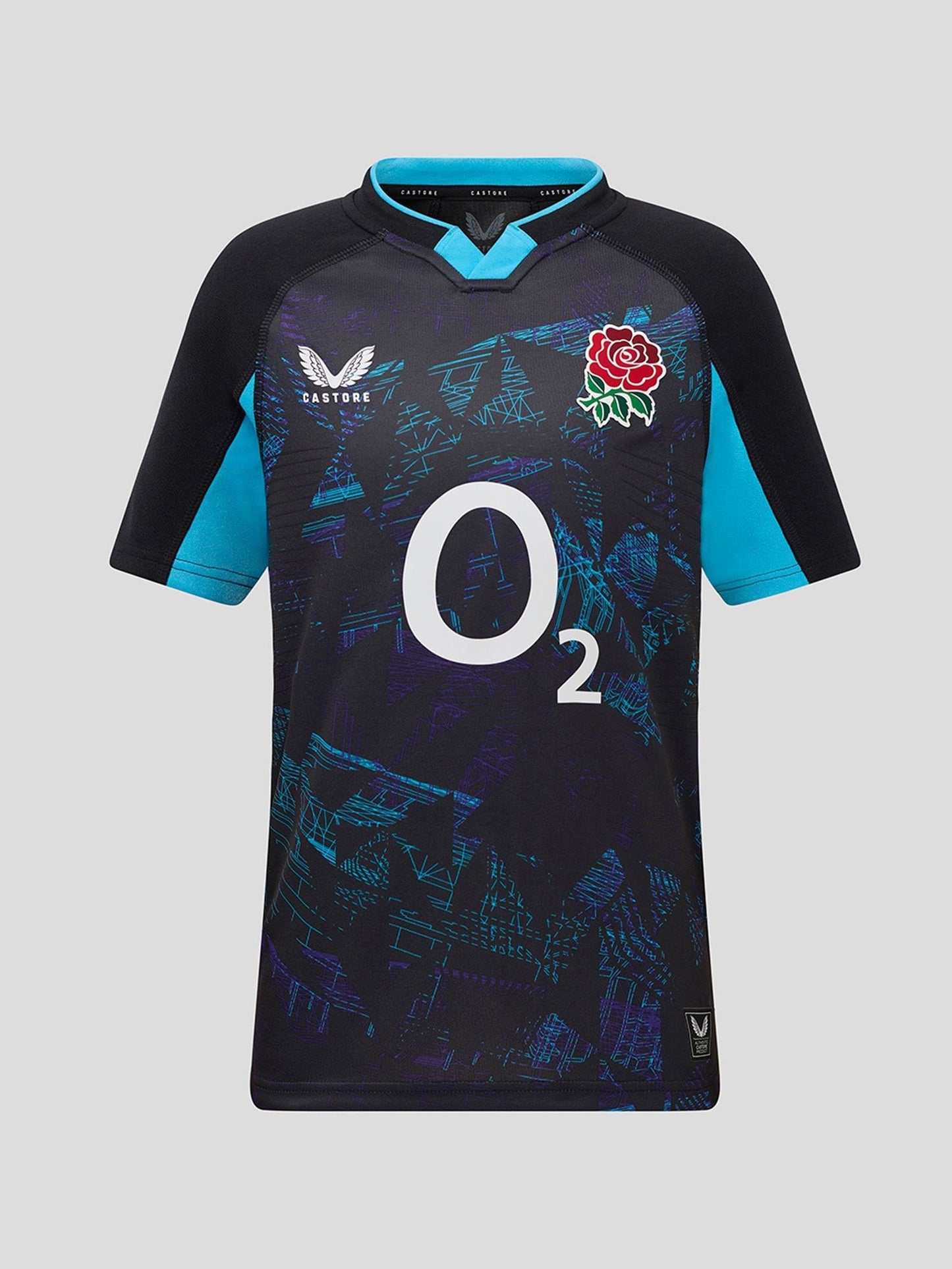 Dsiney Kidz - Castore Black Juniors England Rugby Alternate Replica Shirt image 1