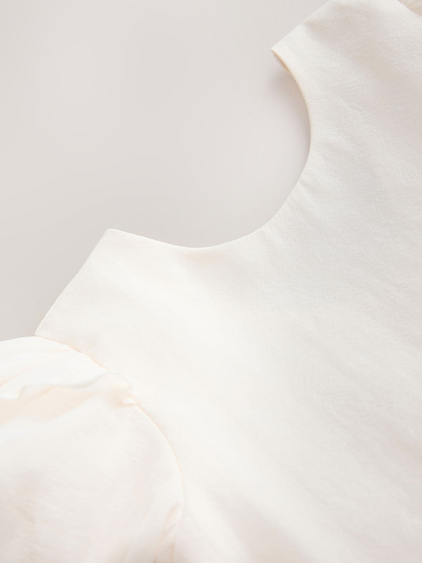 Laura Ashley Ivory Bow Back Flower Bridemaid Dress image 10