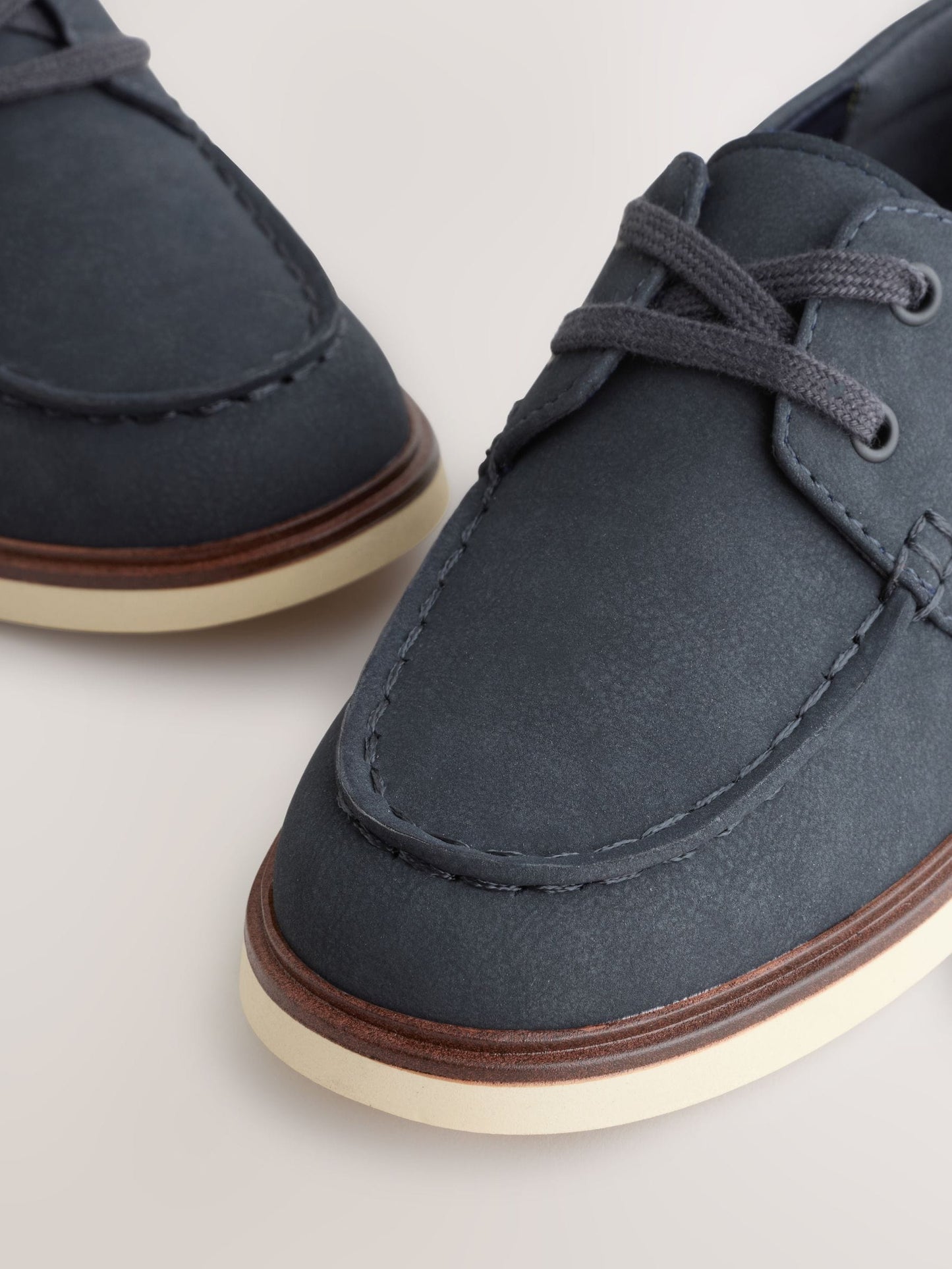 Navy Lace Up Boatshoe image 3