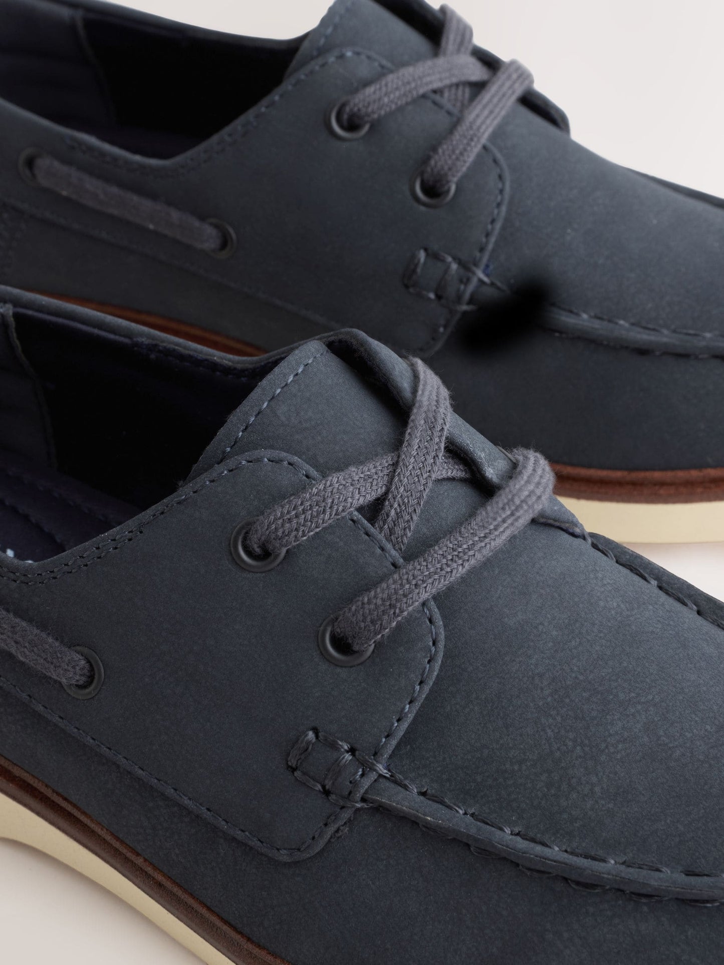 Navy Lace Up Boatshoe image 4