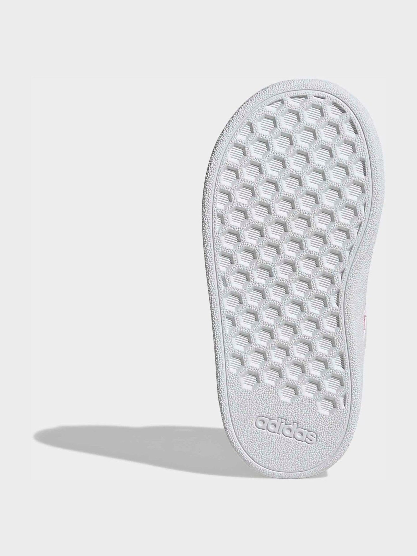 adidas Pink Grand Court 2.0 Elastic Lace Infant Trainers image 7